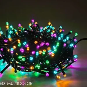 300 LUCI LED MULTI CANDY PER USO ESTERNO