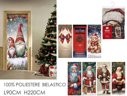 COPRIPORTA DECORAZIONE NATALIZIA