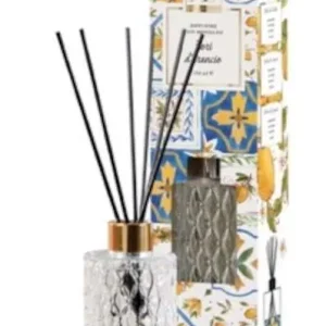 DIFFUSORE DI  FRAGRANZA  CON MIDOLLINI 150ML FIORI  ARANCIO MADE IN ITALY MADE IN ITALY