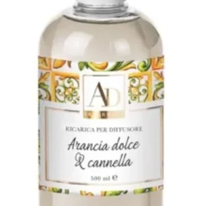 RICARICA X DIFF 500ML ARANCIA+CANNELLA MADE IN ITALY