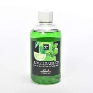 RICARICA PER DIFFUSORE DI ESSENZA ML 500 LIME E BASILICO