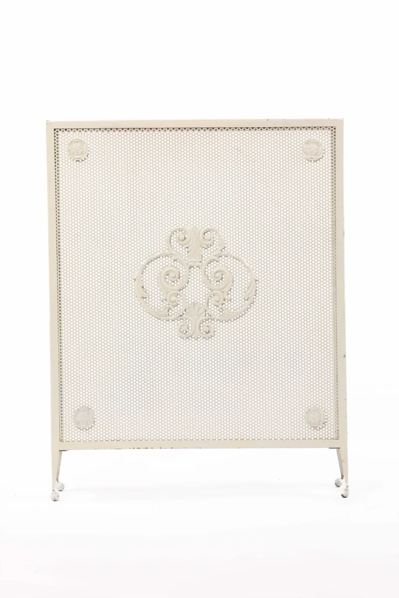 Copritermosifone metallo bianco anni 60 rettangolare
